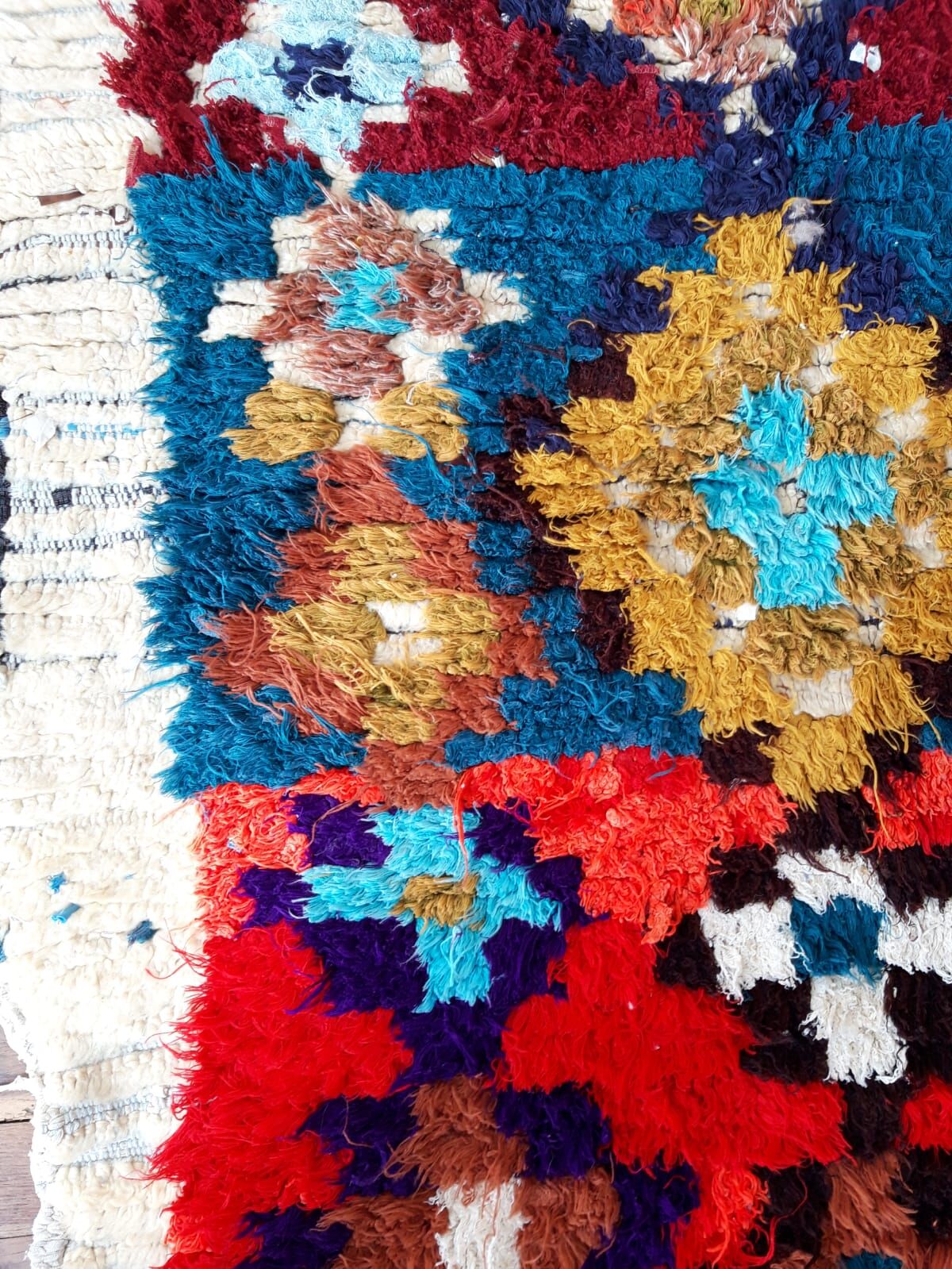 Old Berber carpet