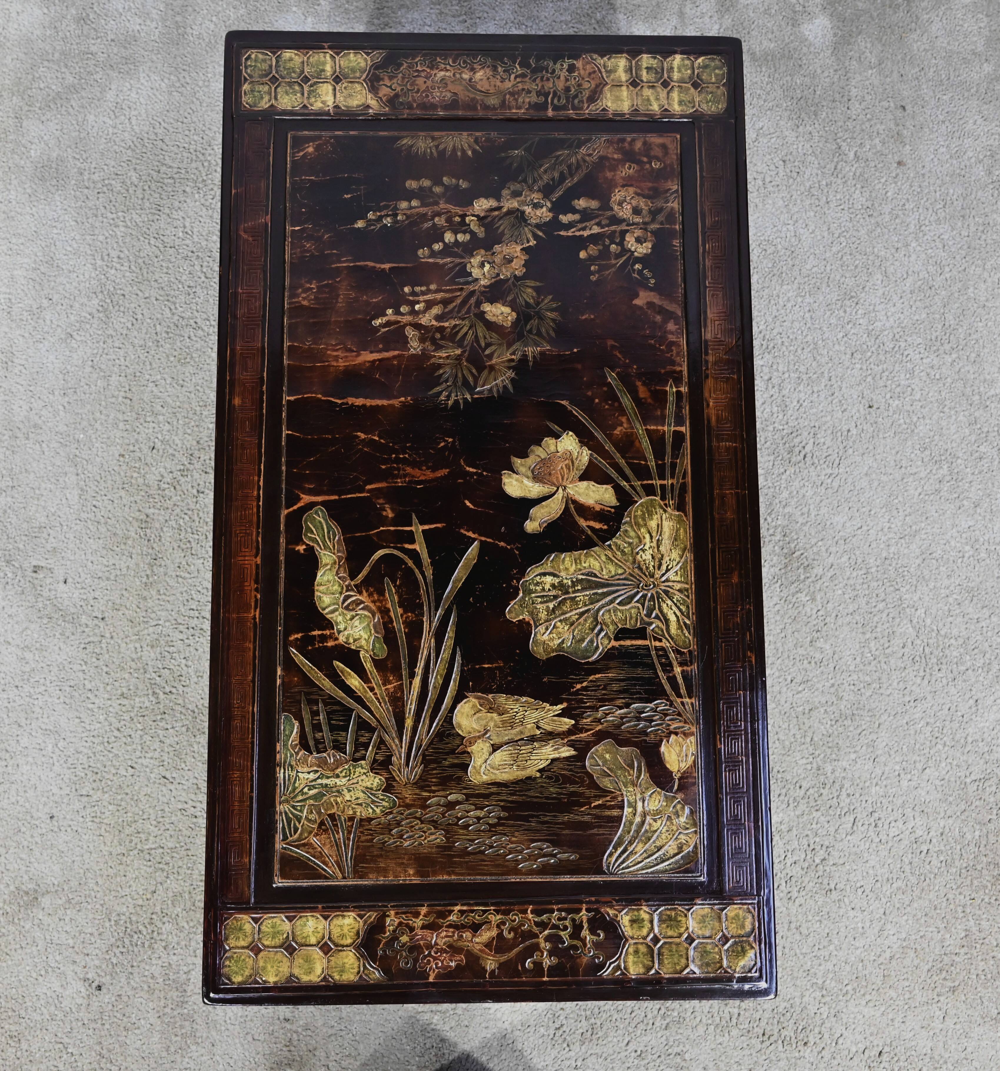 Lacquered Wooden Coffee Table, China – 1960