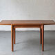 Extendable square dining table by Vejle Stole Møbelfabrik, Denmark 1960’s