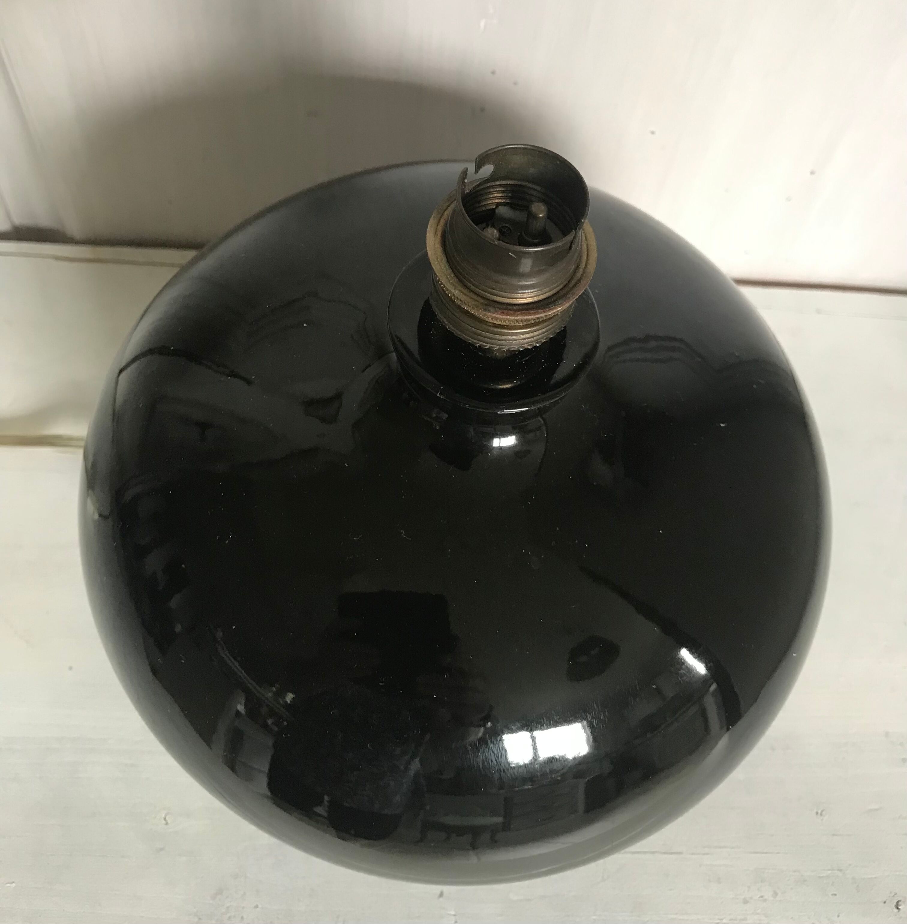 Lampe en céramique vintage