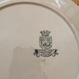 Plates in iron earth Gien