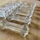 Antique glass knife rests