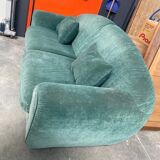 2-seater green sofa