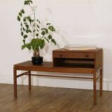 Scandinavian teak side table, 1960s