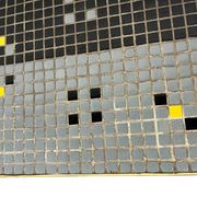 Table basse vintage mosaïque / table d'appoint / table à carreaux