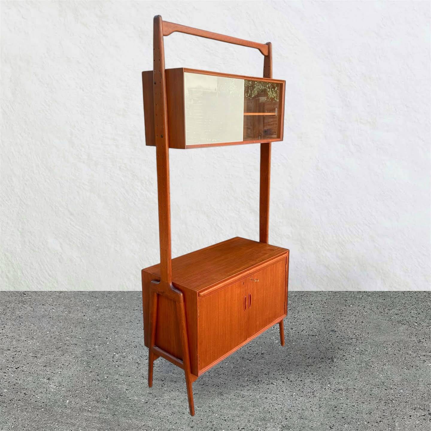 Modular bookshelf by Arne Hovmand Olsen, 1960