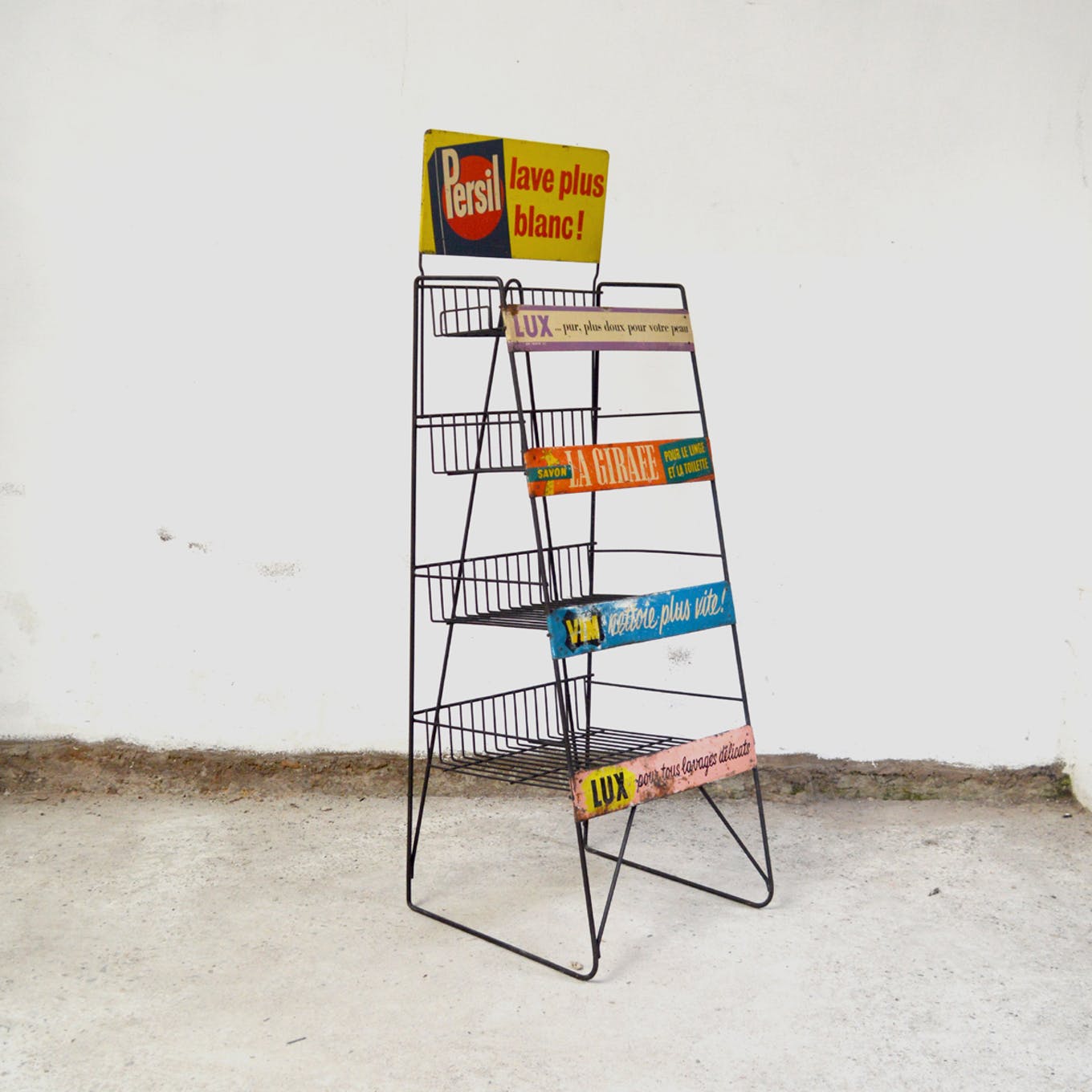 Grocery display stand