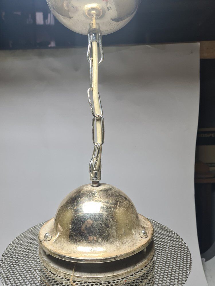 Postmodern Communist pendant lamp, Poland, 1970s
