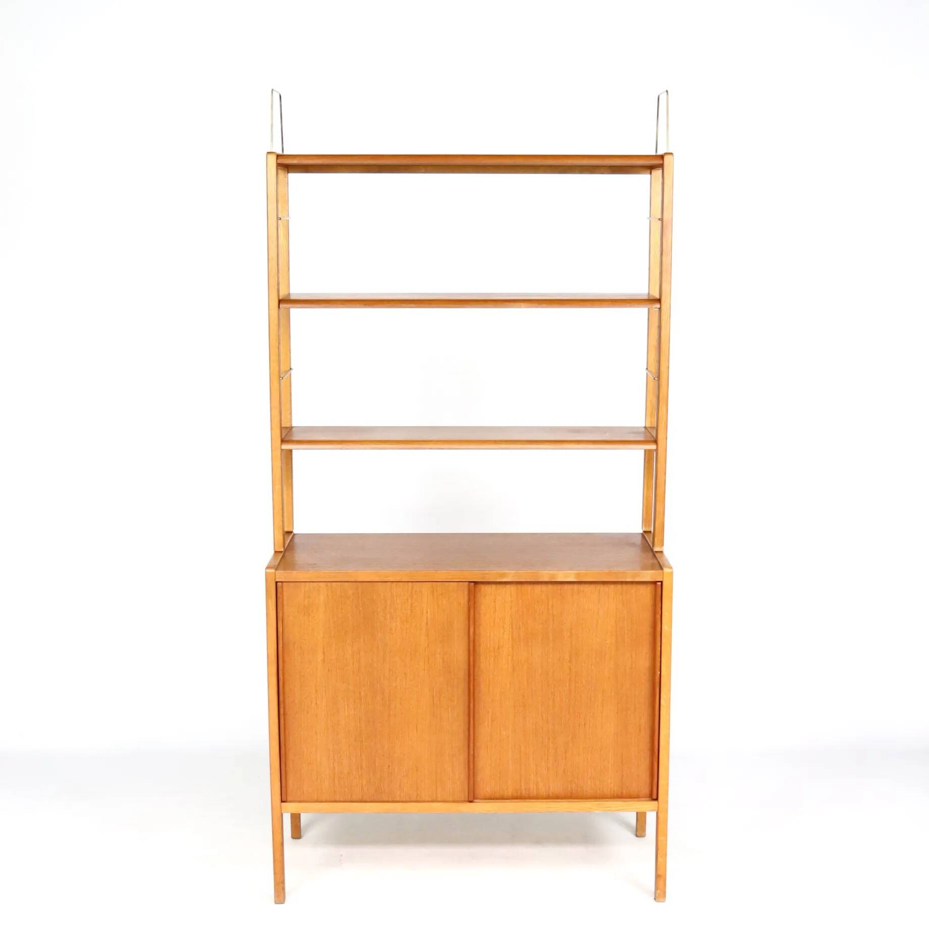 Teak bookcase by Bertil Fridhagen 1960s