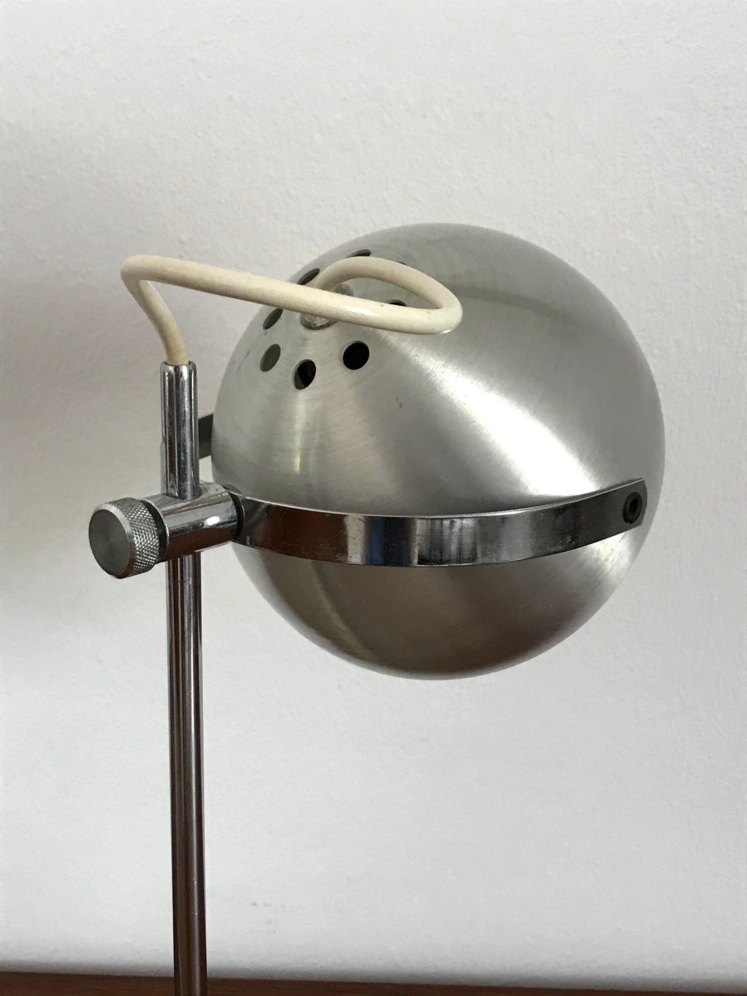 Vintage eyeball lamp 70s