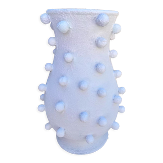 Large white vase