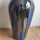 Handmade blue vase