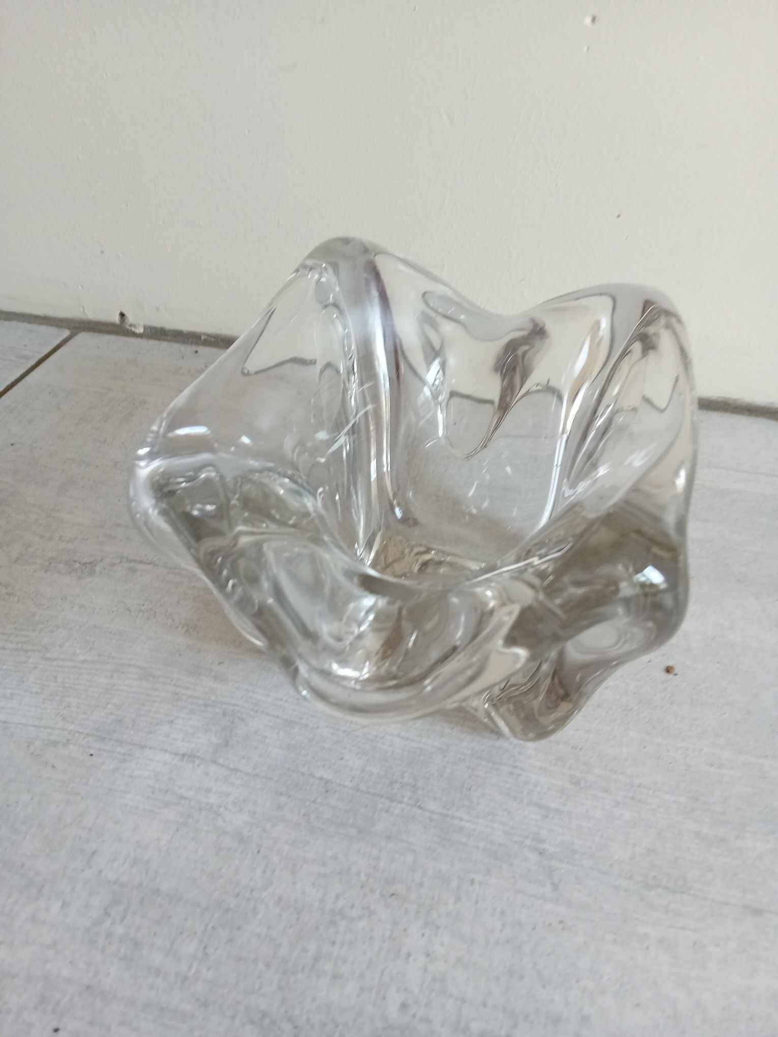 Large crystal cigar ashtray