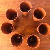 Digoin cups in glazed stoneware