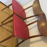 Lot of two chairs bistro Thonet 1950