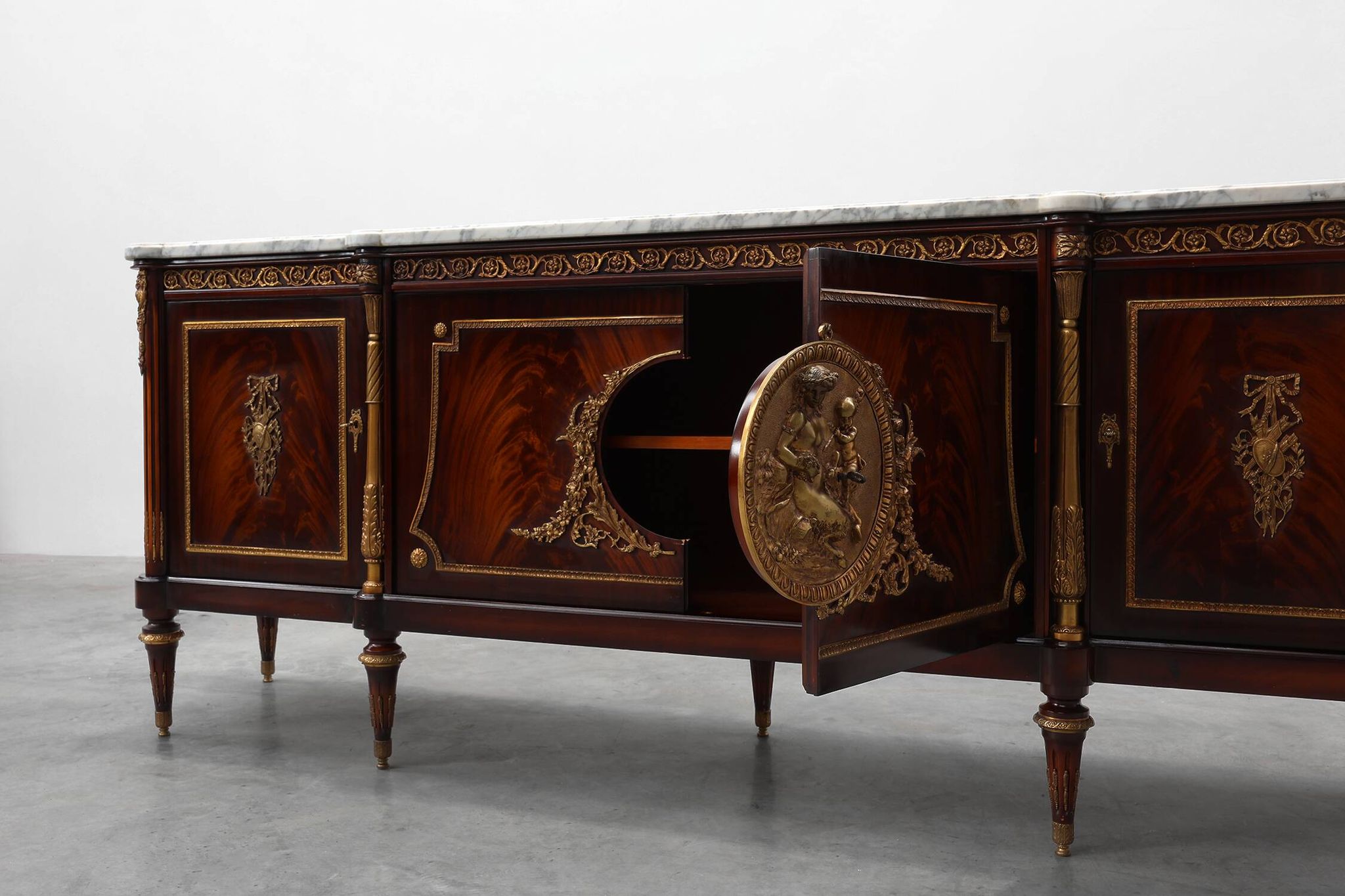 High Quality 20th Century Louis XVI style Mahogany sideboard by E.P. Ehalt