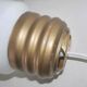 Suspension vintage en opaline en forme d'ampoule s