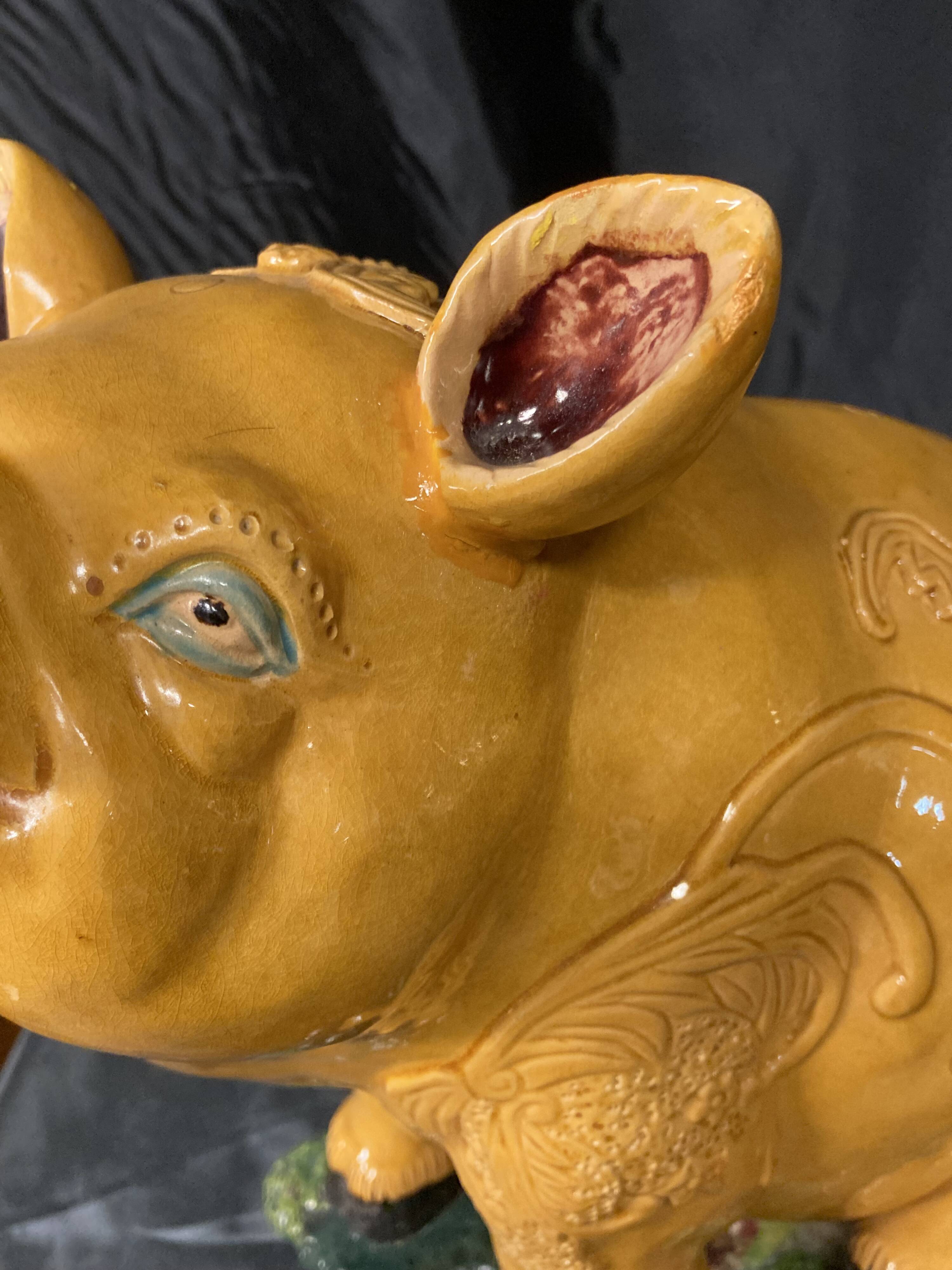 Ceramic pig