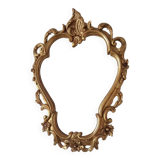 Miroir doré Louis XV - 47x34cm