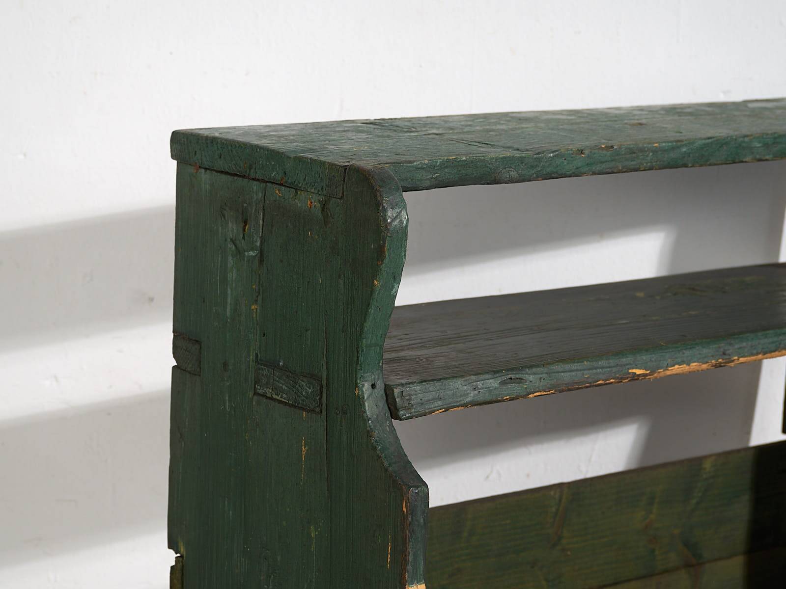 Small old green bookcase (c.1920)