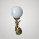 bronze lamp Italy Murano Venini?