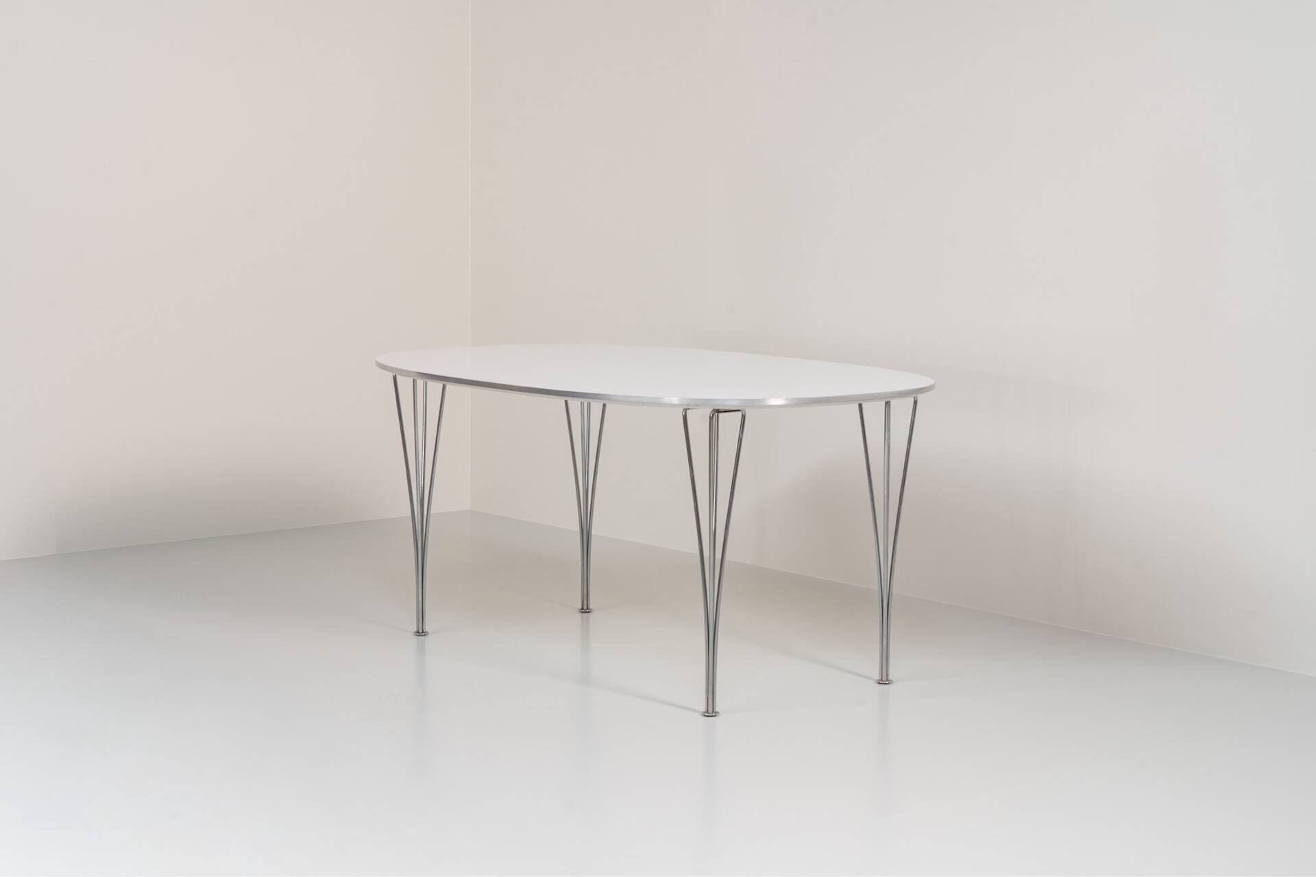 Superelipse dining table by Bruno Mathsson & Piet Hein for Fritz Hanse