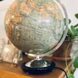 Illuminated terrestrial globe Columbus, Sweden, 1950s