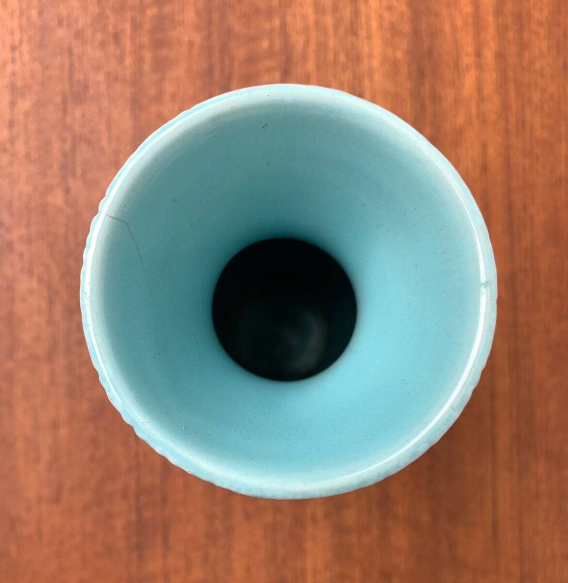 West German pottery vase, mid-century style, 1960s