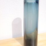 Danish smoked glass vase Holmegaard circa 1960