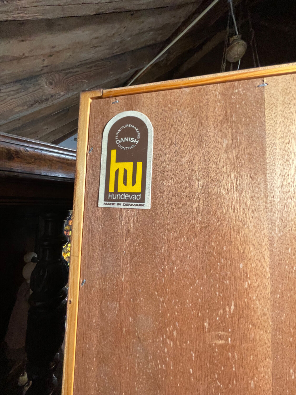 Mid century retro vintage wall unit bookcase danish design by poul hundevad rosewood 1950-1960