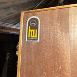 Mid century retro vintage wall unit bookcase danish design by poul hundevad rosewood 1950-1960