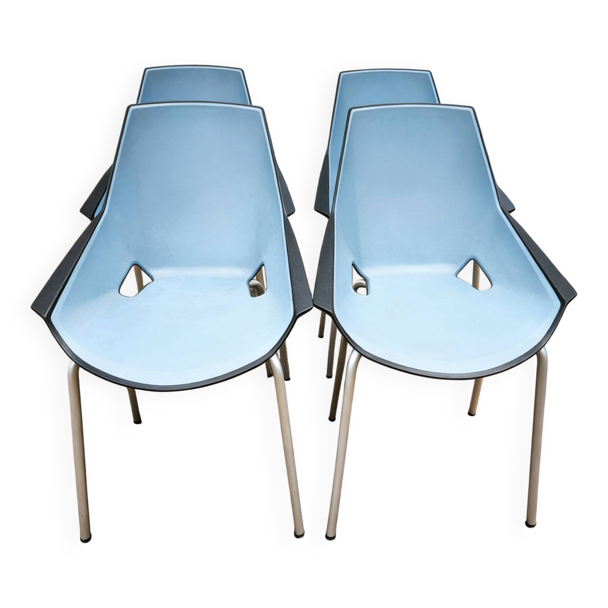 Set of 4 visitor chairs Viva, Actiu