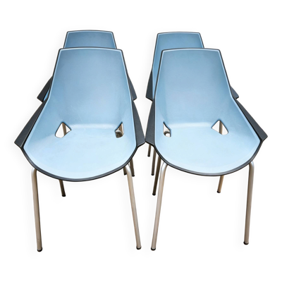 Suite de 4 chaises visiteurs Viva, Actiu