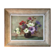 Table HST "Bouquet of Flowers" by J. Terny - 50's frame