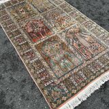 Handmade Indian silk rug