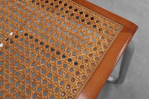 Fauteuil Bauhaus Cesca B64 de Marcel Breuer, Italie 1928