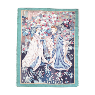 French tapestry Aubusson 1900