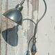 Chrome metal design table lamp – swan neck style