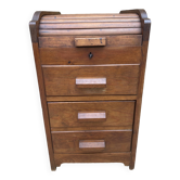 Office furniture, wooden sliding-door filing cabinet