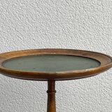 Vintage tripod pedestal table