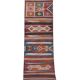 Vintage Turkish hallway rug 75x505 cm