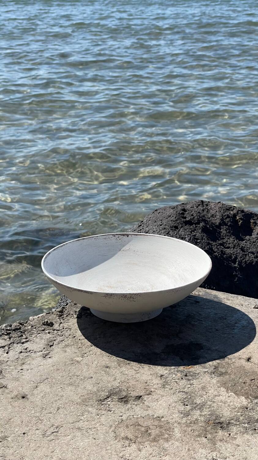 Wabi-sabi fruit bowl