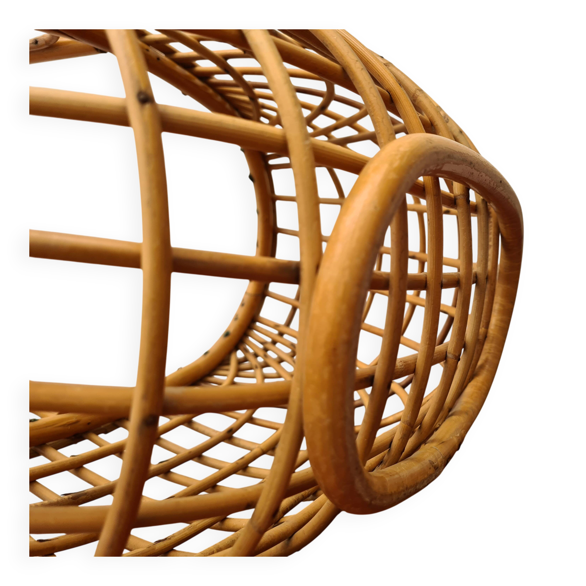 Old bamboo basket, south of France.