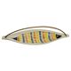 French ceramic empty pocket cup, Roger Capron, fish decoration Vallauris 1950