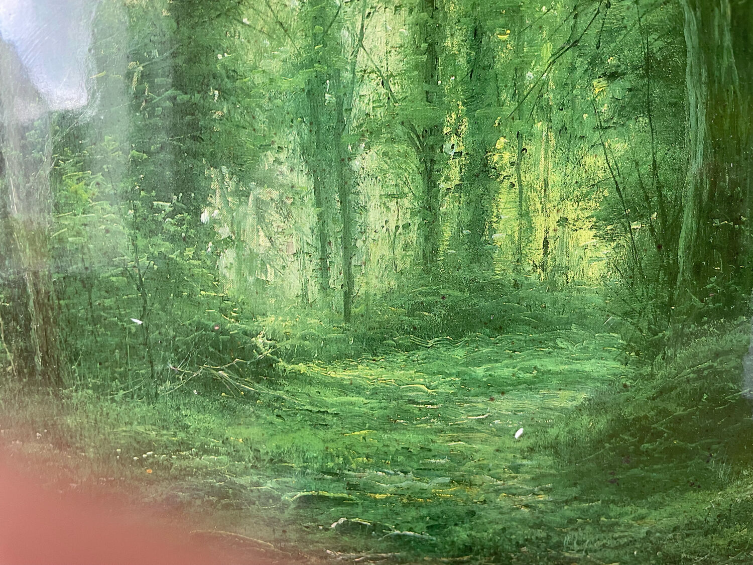 Painting signed Pierre Leishman