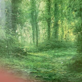 Painting signed Pierre Leishman