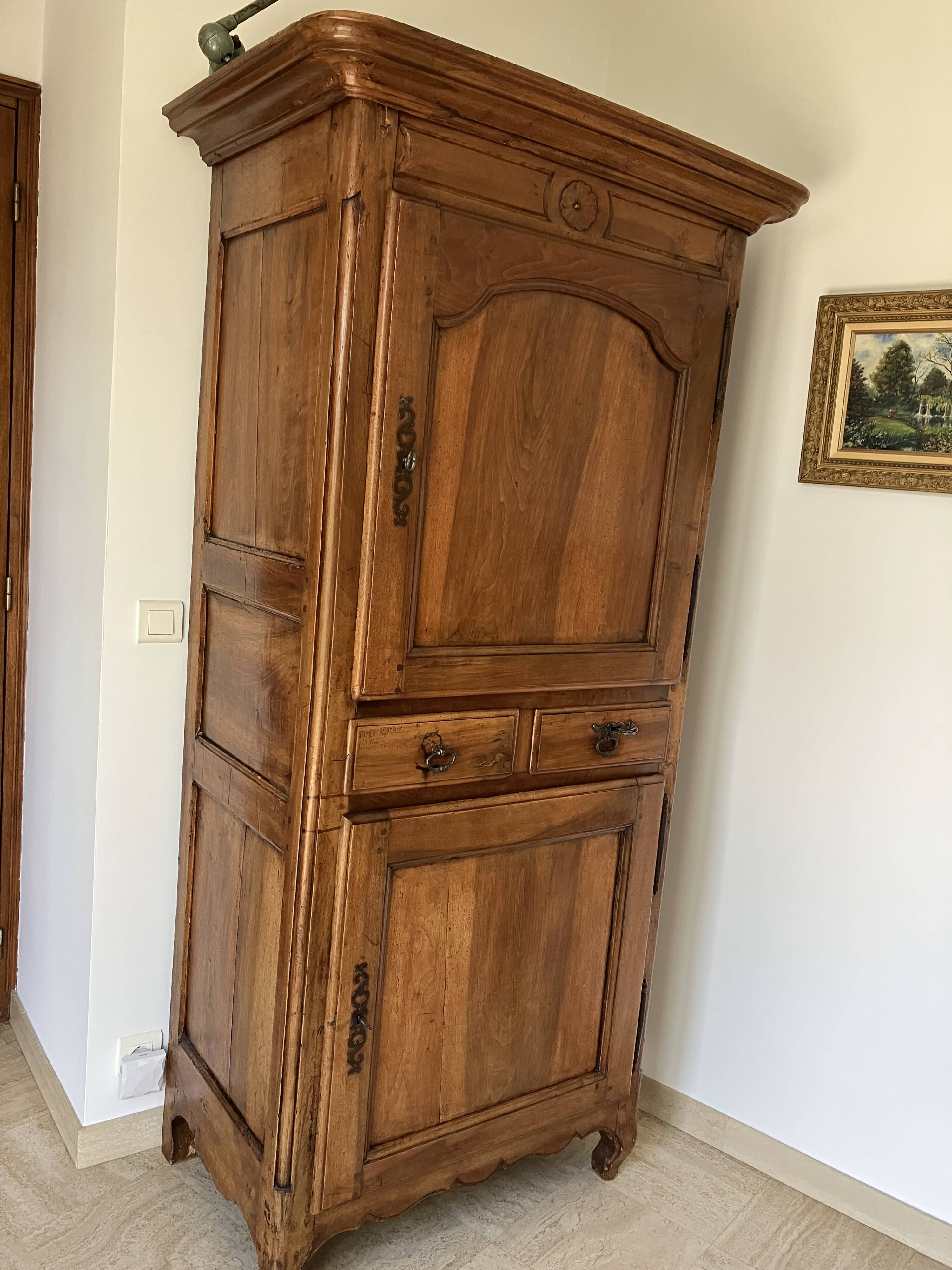 Man standing in walnut