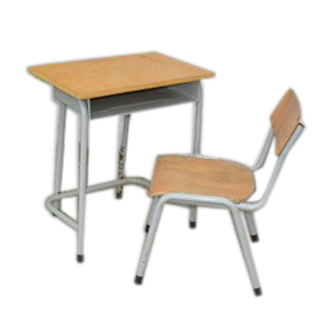 Child's desk and his chair