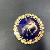 Empty Gien earthenware pocket decorated with chimera decoration
