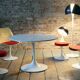Mid-Century Aluminium Seating Set by Eero Saarinen, Germany, 1950s, Set of 5